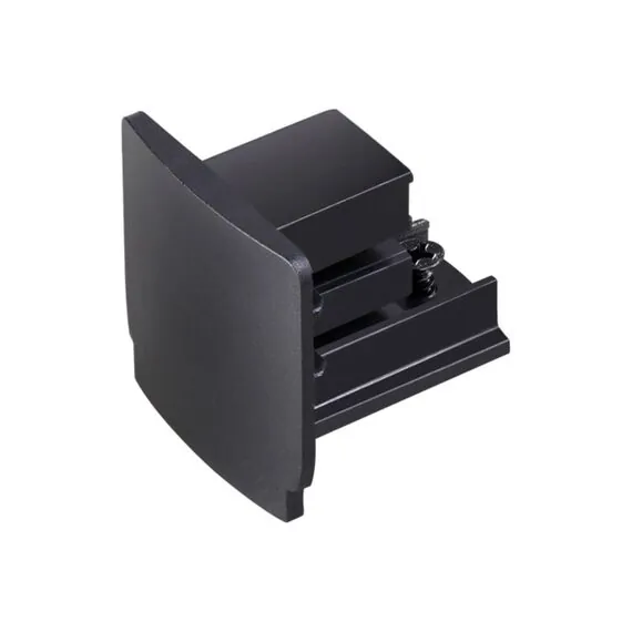 NOVOTECH 135045 PORT NT19 136 черный Заглушка торцевая для трехфазного шинопровода IP20