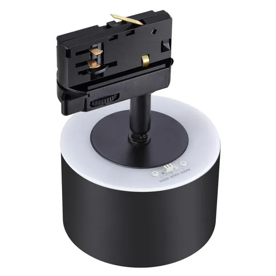 NOVOTECH 358977 PORT NT22 145 черный Трехфазный трековый светильник с переключ. цв. температуры IP20 LED 3000К\4000К\6000К 12W вниз + 3W вверх 110-265V GIRO, изображение 9