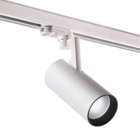 NOVOTECH 358257 PORT NT19 147 белый Трехфазный трековый светодиодный светильник IP20 LED 30W 220-240V HELIX