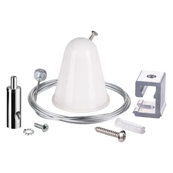 NOVOTECH 135022 PORT NT19 099 белый Подвесной комплект с тросом 1.5м IP20