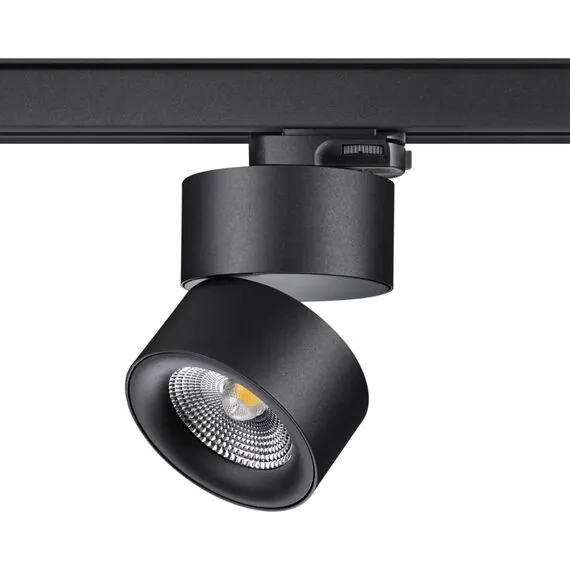 NOVOTECH 358787 PORT NT21 149 черный Трехфазный трековый светодиодный светильник IP20 LED 25W 4000K 2200Лм 100-265V GRODA