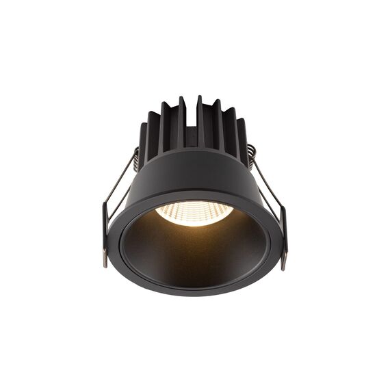Denkirs DK4400-BK Встраиваемый светильник, IP 20, 7 Вт, LED 3000, черный, алюминий