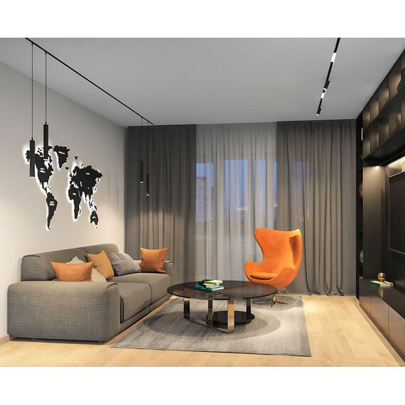 Denkirs DK8008-BK Подвесной светильник SMART SPOT 9W DIM 2700K-6000K черный, изображение 5