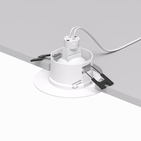 Denkirs DK3028-WH Встраиваемый светильник, IP 20, 10 Вт, GU5.3, LED, белый, пластик, изображение 3