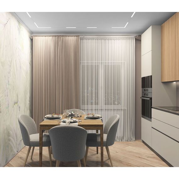 Denkirs DK8003-WH Линейный светильник SMART LINEAR 9W DIM 3000K-6000K белый, изображение 4