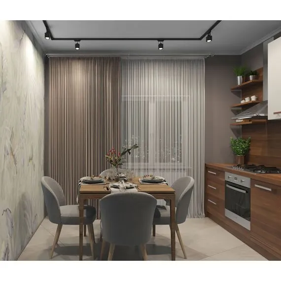 Denkirs TR1003-BK Шинопровод однофазный, 3 м, черный, заглушки в комплекте, изображение 4