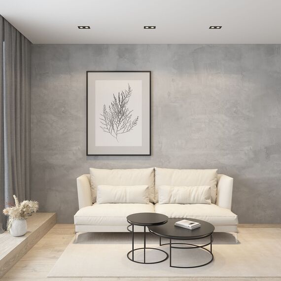 Denkirs DK3072-BK Встраиваемый светильник, IP 20, 10 Вт, GU5.3, LED, черный/черный, пластик, изображение 3