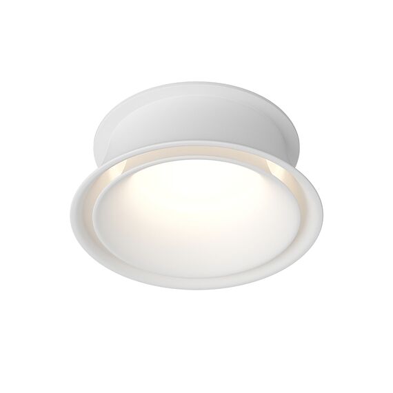 Denkirs DK2403-WH Встраиваемый светильник влагозащ., IP 44, 15 Вт, GU10, белый, алюминий