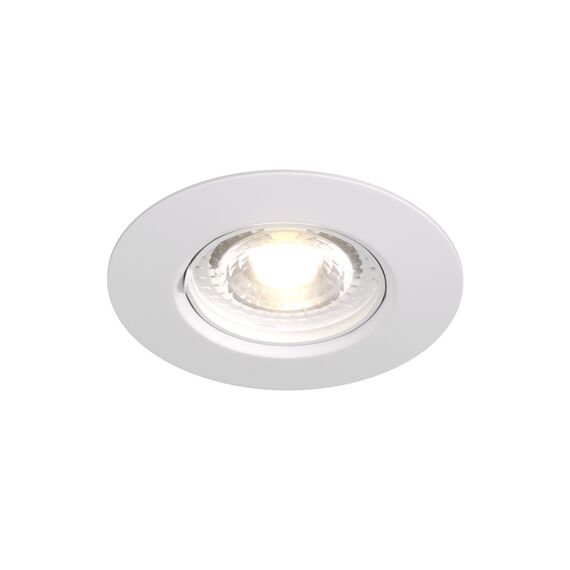 Denkirs DK3028-WH Встраиваемый светильник, IP 20, 10 Вт, GU5.3, LED, белый, пластик, изображение 5