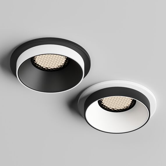 Denkirs DK2400-BK Встраиваемый светильник, IP 20, 50 Вт, GU10, черный, алюминий, изображение 2