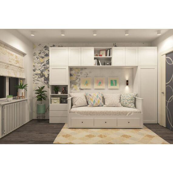 Denkirs DK3090-WBR Светильник накладной, IP 20, 10 Вт, GU5.3, LED, белый/бронзовый, пластик, изображение 4