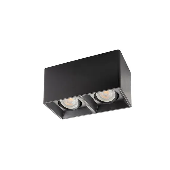 Denkirs DK3035-BK Светильник накладной IP 20, 10 Вт, GU5.3, LED, черный, пластик, изображение 2