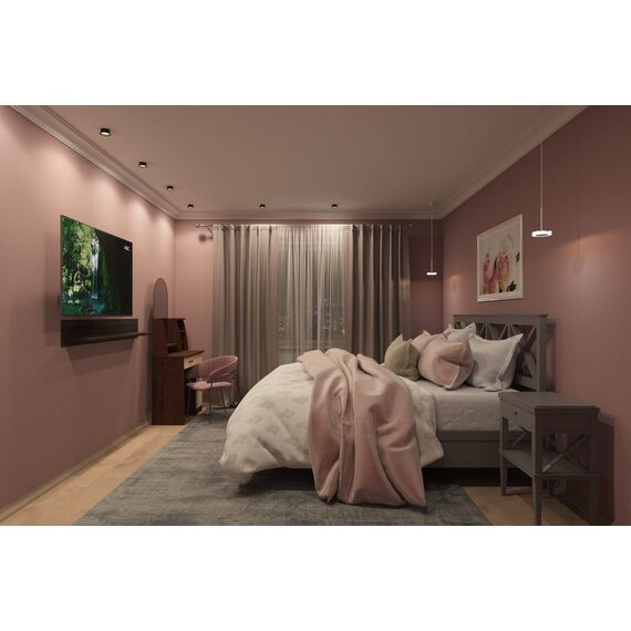 Denkirs DK2403-BK Встраиваемый светильник влагозащ., IP 44, 10 Вт, GU10, черный, алюминий, изображение 7