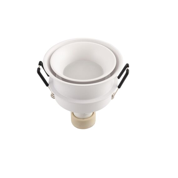 Denkirs DK2403-WH Встраиваемый светильник влагозащ., IP 44, 15 Вт, GU10, белый, алюминий, изображение 3