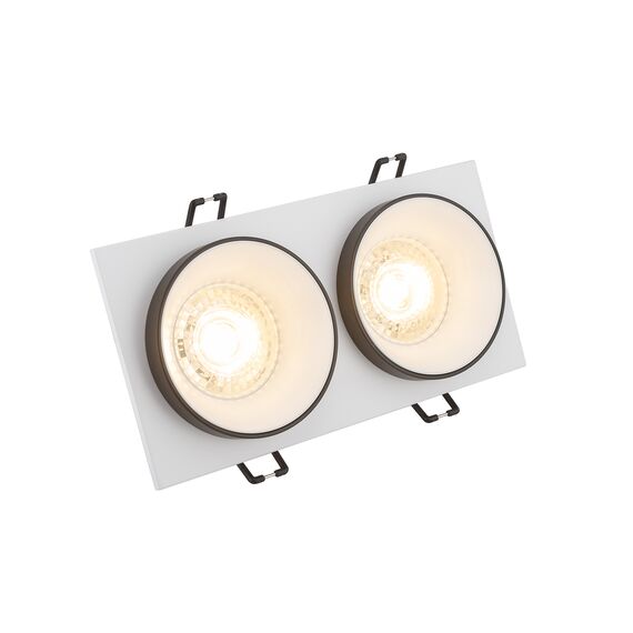 Denkirs DK2422-BK Встраиваемый светильник, IP 20, 50 Вт, GU10, черный, алюминий, изображение 2