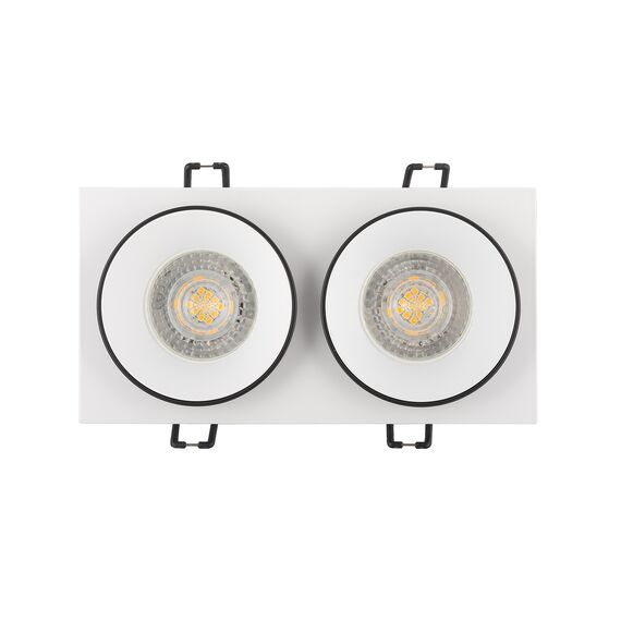 Denkirs DK2422-BK Встраиваемый светильник, IP 20, 50 Вт, GU10, черный, алюминий, изображение 3