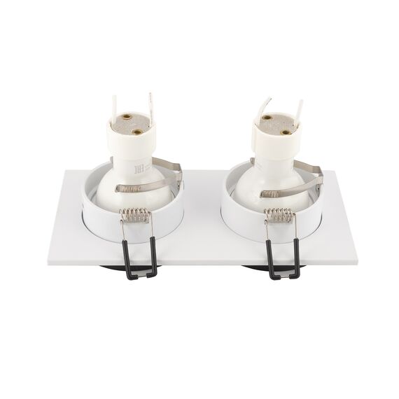 Denkirs DK2422-BK Встраиваемый светильник, IP 20, 50 Вт, GU10, черный, алюминий, изображение 5