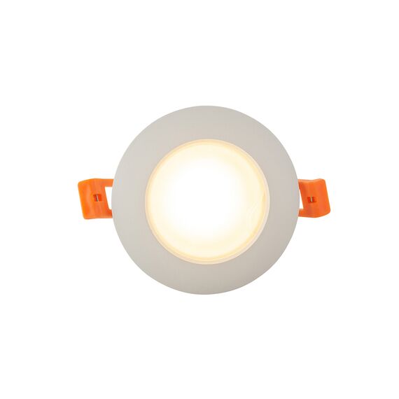 Denkirs DK3016-WH Встраиваемый светильник влагозащ., IP 65, 50 Вт, GU10, белый, алюминий, изображение 2