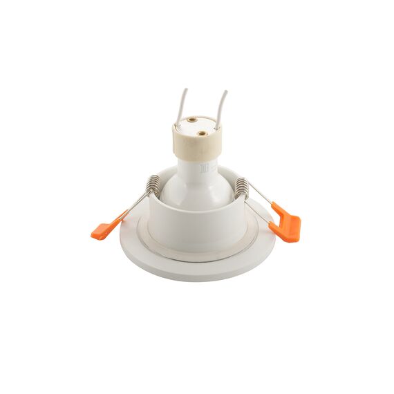 Denkirs DK3016-WH Встраиваемый светильник влагозащ., IP 65, 50 Вт, GU10, белый, алюминий, изображение 5