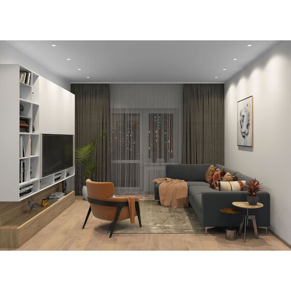 Denkirs DK3024-WH Встраиваемый светильник, IP 20, 10 Вт, GU5.3, LED, белый, пластик, изображение 11