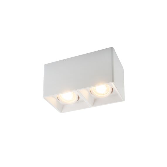 Denkirs DK3035-WH Светильник накладной IP 20, 10 Вт, GU5.3, LED, белый, пластик
