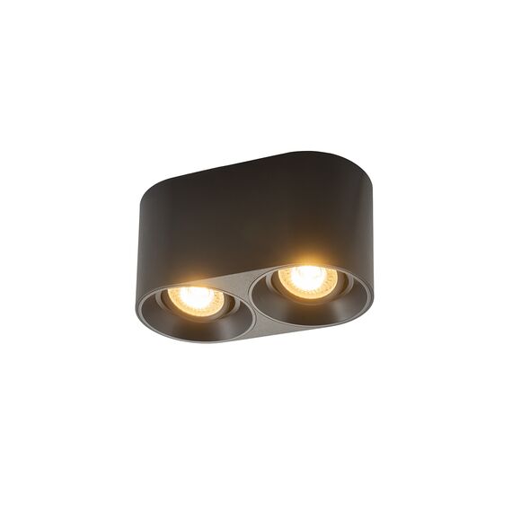 Denkirs DK3036-BK Светильник накладной IP 20, 10 Вт, GU5.3, LED, черный, пластик