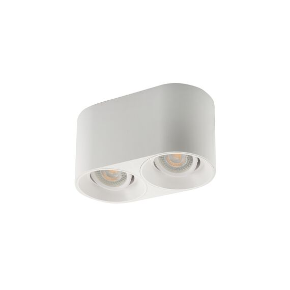 Denkirs DK3036-WH Светильник накладной IP 20, 10 Вт, GU5.3, LED, белый, пластик, изображение 2