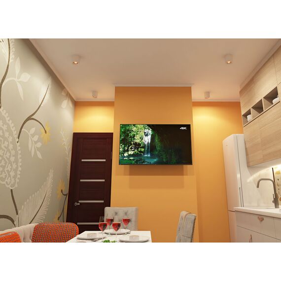 Denkirs DK3090-WBR Светильник накладной, IP 20, 10 Вт, GU5.3, LED, белый/бронзовый, пластик, изображение 3