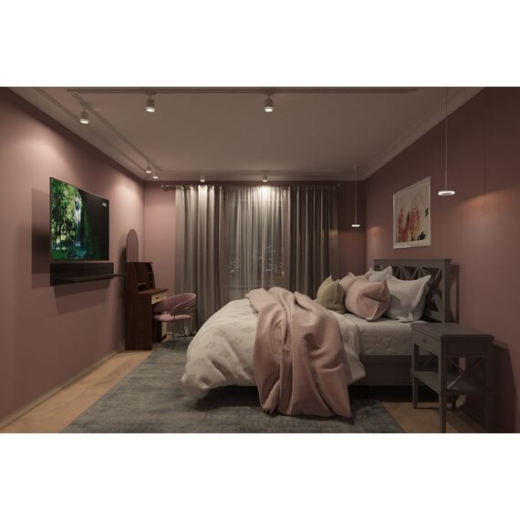 Denkirs DK6401-WH Трековый светильник IP 20, 5 Вт, LED 3000, белый, алюминий, изображение 6