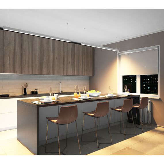 Denkirs DK9153-WH Линейный светильник 42W 1500mm 3000K, белый, изображение 4