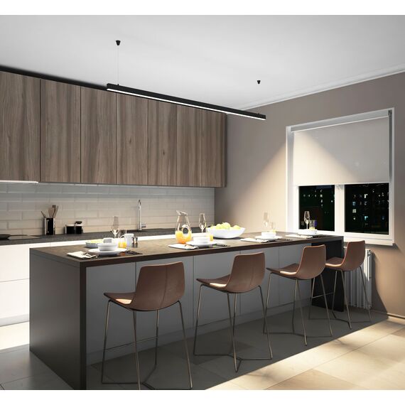 Denkirs DK9204-BK Линейный светильник 52W 2000mm 4000K, черный, изображение 5