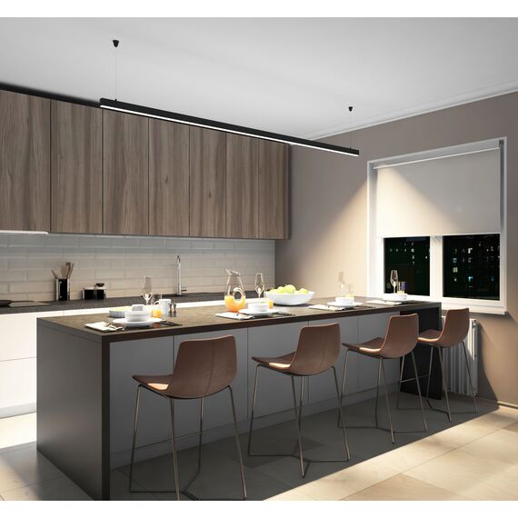 Denkirs DK9254-BK Линейный светильник 62W 2500mm 4000K, черный, изображение 5