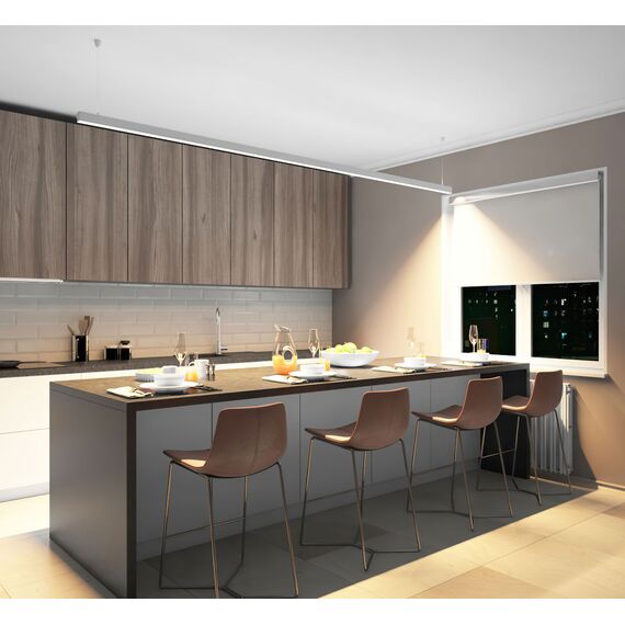 Denkirs DK9303-WH Линейный светильник 72W 3000mm 3000K, белый, изображение 4