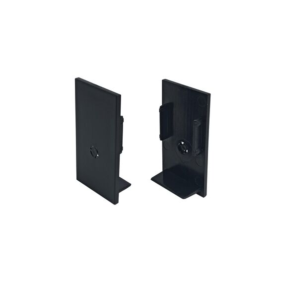 Denkirs TR2107-BK Торцевые заглушки для шинопровода SMART черные (комплект 2 шт)