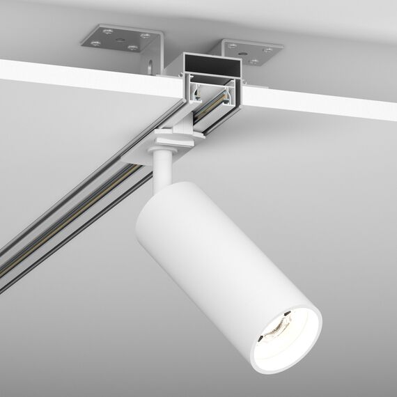 Denkirs TR3020-AL Закладной профиль для встраиваемого монтажа однофазного трека 2м, изображение 3