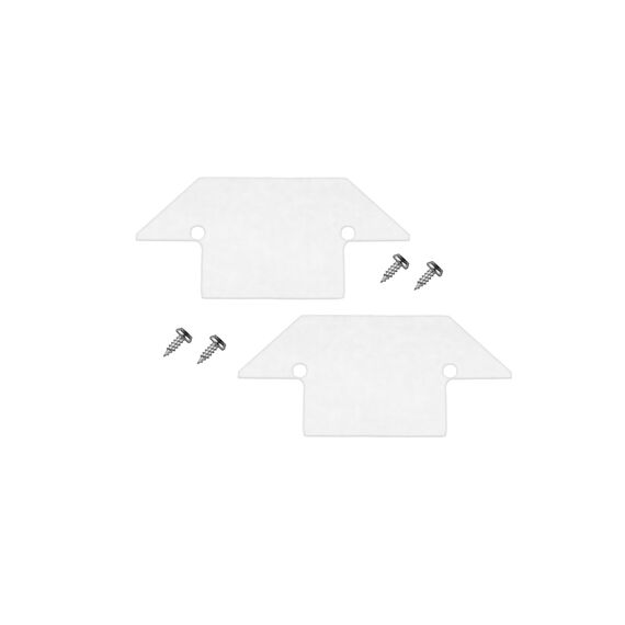 Denkirs TR3021-AL Торцевые заглушки для профиля TR3020-AL ((2шт)