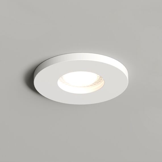 Denkirs DK2036-WH Встраиваемый светильник влагозащ., IP 44, до 15 Вт, GU10, LED, белый, алюминий