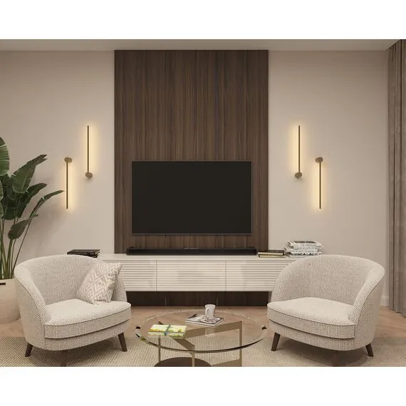 Denkirs DK5010-SG Бра 600 мм, 3000К, IP20, 5 Вт, матовое золото, изображение 5