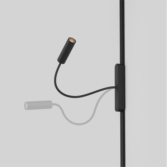 Denkirs DK5313-BK Светильник для трека Air, серия Spot 3000 со светодиодом, ?26*495мм, 48V DC, 2W, RA?90, 24°, 3000K, IP20, черный, алюминий, изображение 2