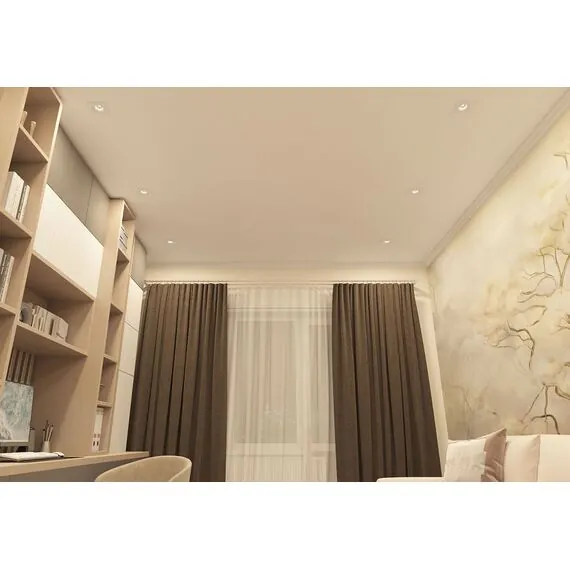 Denkirs DK2121-WH Встраиваемый светильник, IP 20, 50 Вт, GU10, белый, алюминий, изображение 4