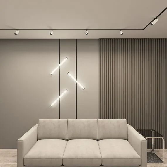 Denkirs DK8040-BW+BK Акцентный светильник SMART SPOT 9W DIM 3000K-6000K, черный с белым, алюминий, изображение 4