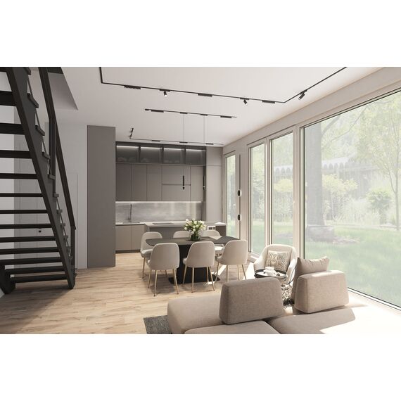 Denkirs TR5215-BK Подвод питания универсальный (середина/торец), серия Base, 48V DC, IP20, черный, пластик, изображение 7