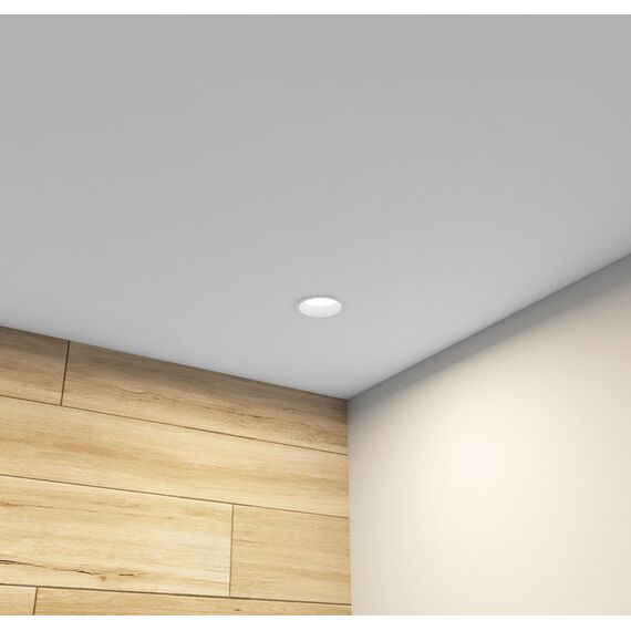 Denkirs DK3103-WH Встраиваемый влагозащищенный светильник, IP 65, 10 Вт, GU5.3, LED, белый, пластик, изображение 7