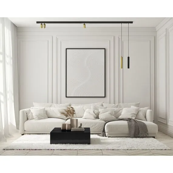 Denkirs DK8012-BG Акцентный светильник SMART SPOT DOUBLE 2x9W DIM 3000K-6000K, матовое золото с черным, изображение 3