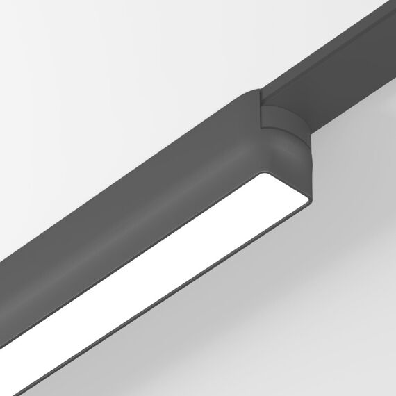 Denkirs DK5360-BK Светильник для трека Air, серия Linear 2700-6500 со светодиодом, L230*W26*H36мм, 48V DC, 9W, RA?90, 120°, 2700-6500K, IP20, черный, алюминий, изображение 2