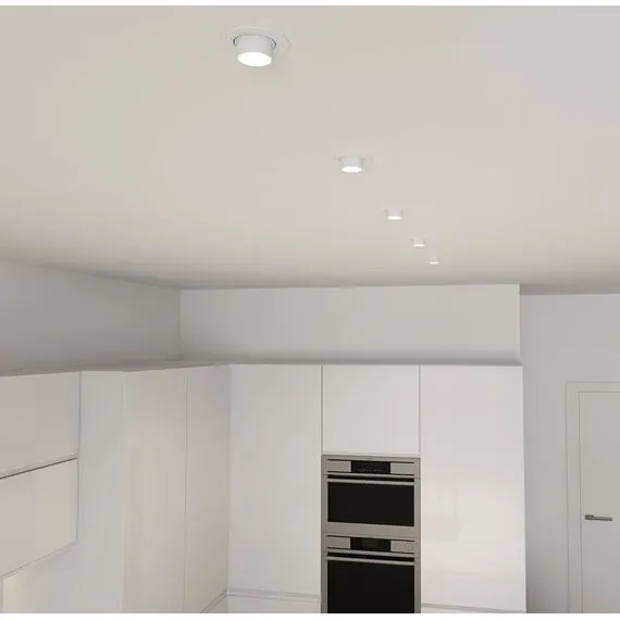 Denkirs DK3120-WH Встраиваемый светильник, IP20, до 15 Вт, LED, GU5,3, белый, пластик, изображение 6