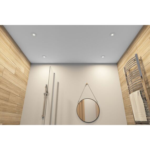 Denkirs DK2036-WH Встраиваемый светильник влагозащ., IP 44, до 15 Вт, GU10, LED, белый, алюминий, изображение 6