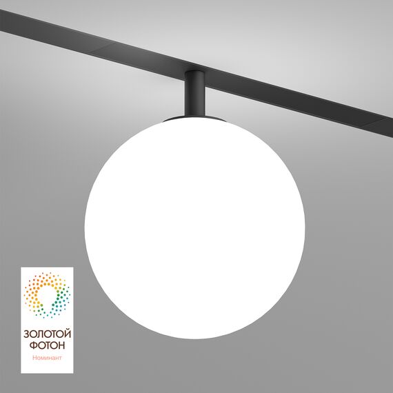 Denkirs DK8051-BK Рассеивающий светильник SMART MOON 5W DIM 3000K-6000K, ?130мм, черный, акрил