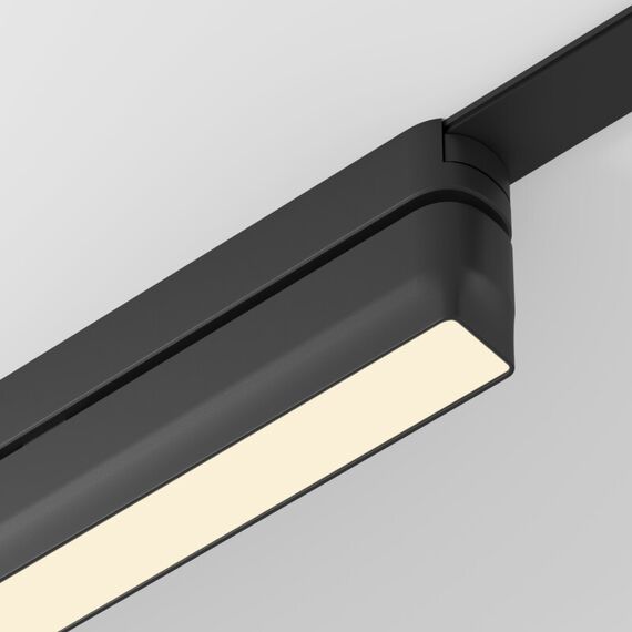 Denkirs DK5303-BK Светильник для трека Air, серия Linear 3000 со светодиодом, L230*W26*H60мм, 48V DC, 9W, RA?90, 120°, 3000K, IP20, черный, алюминий, изображение 3