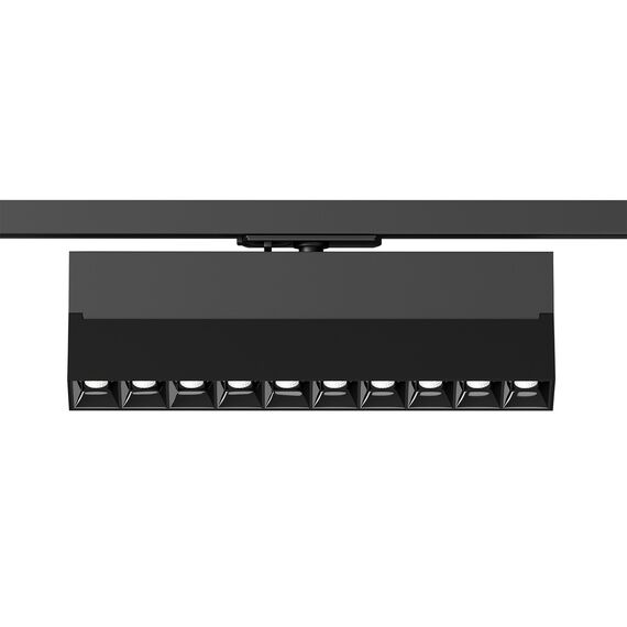 Denkirs DK6646-BK Поворотный однофазный трековый светильник EDDER со светодиодом L271mm 220V 20W 30° 4000K IP20 черный алюминий, изображение 3